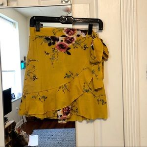 SHEIN Floral Mini Skirt